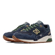 Women's Lifestyle & Retro New Balance 1600 Navy with Forest Green & Sand M42v2035